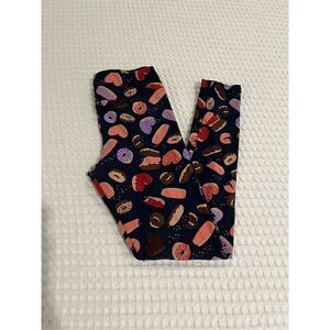 LuLaRoe one size Leggings donut pattern
